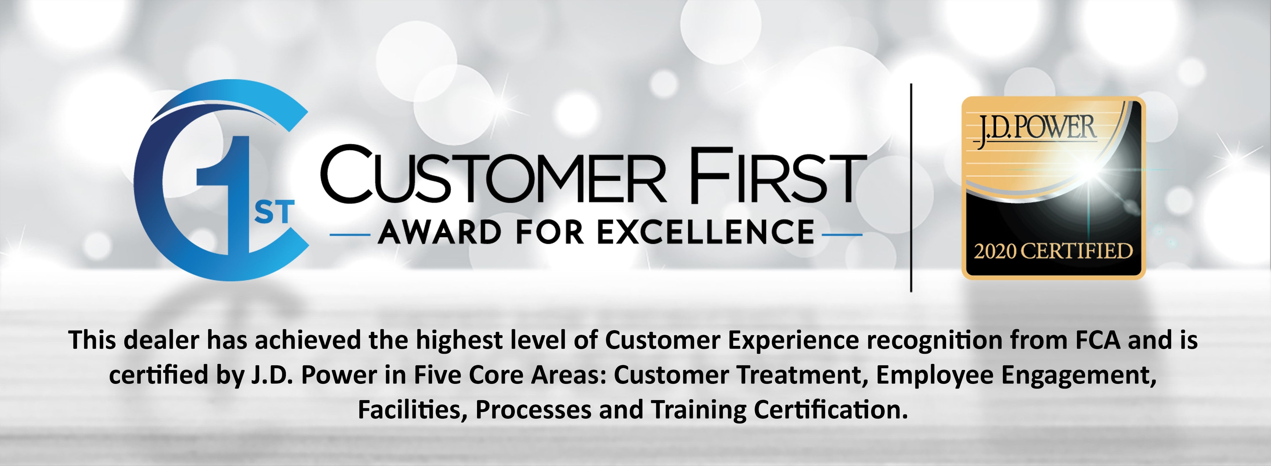 Customer First Award for Excellence for 2019 at Dale Howard of Waverly in Waverly, IA