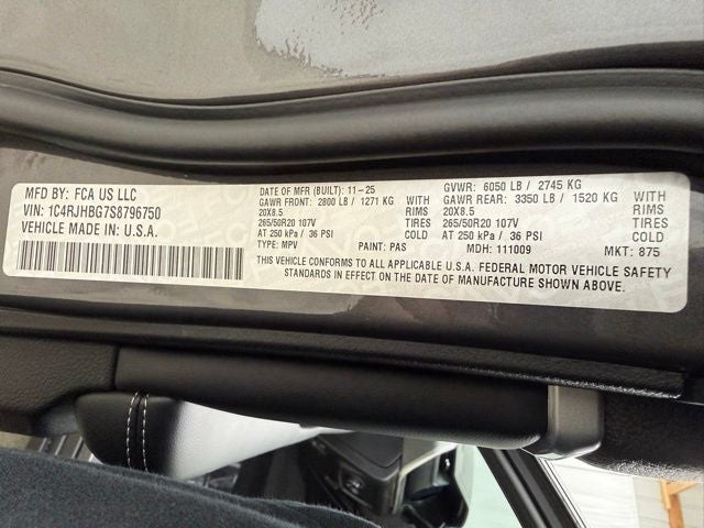 2025 Jeep Grand Cherokee Limited