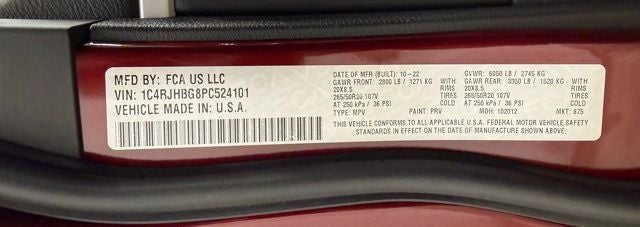 2023 Jeep Grand Cherokee Limited