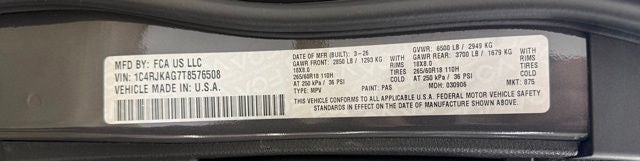 2026 Jeep Grand Cherokee L Laredo