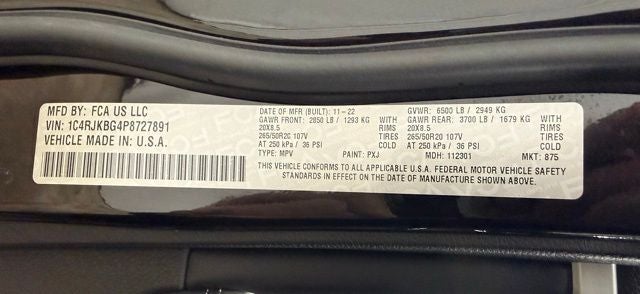 2023 Jeep Grand Cherokee L Limited