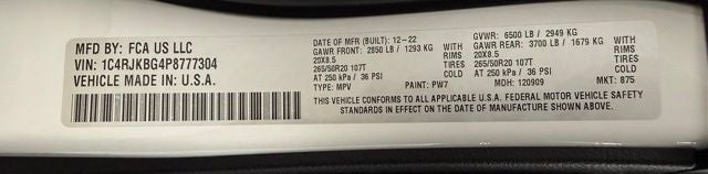 2023 Jeep Grand Cherokee L Limited