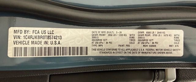 2026 Jeep Grand Cherokee L Limited