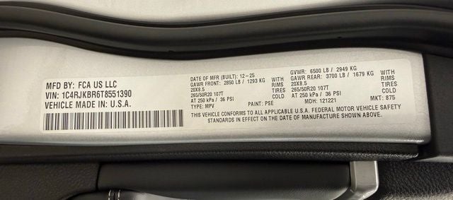 2026 Jeep Grand Cherokee L Limited