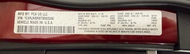 2026 Jeep Grand Cherokee L Limited