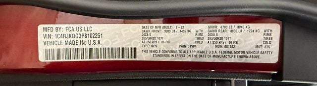 2023 Jeep Grand Cherokee L Overland