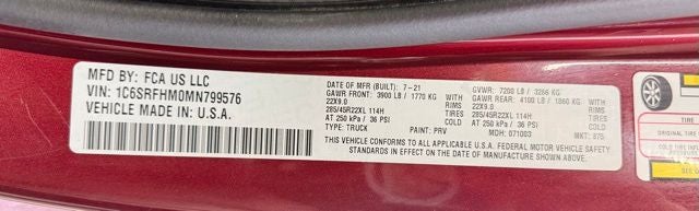 2021 RAM 1500 Limited