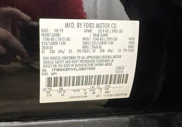 2020 Ford Explorer Limited