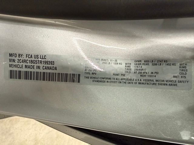 2026 Chrysler Pacifica Select