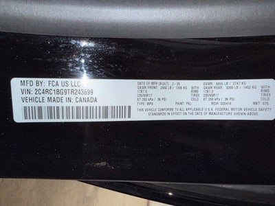 2026 Chrysler Pacifica Select