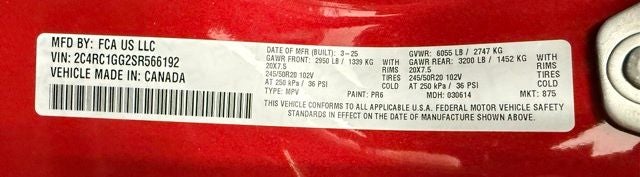 2025 Chrysler Pacifica Limited