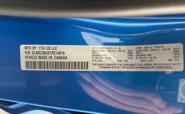 2026 Chrysler Pacifica Select