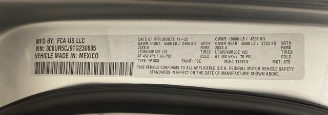 2026 RAM 2500 Tradesman