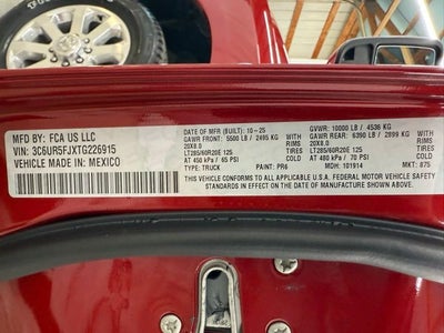 2026 RAM 2500 Laramie