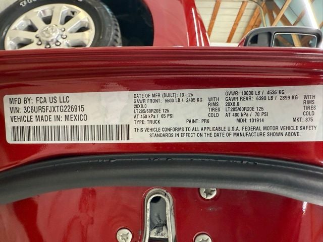 2026 RAM 2500 Laramie