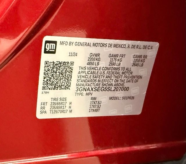 2025 Chevrolet Equinox ACTIV