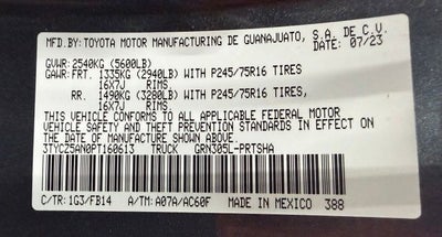 2023 Toyota Tacoma SR V6