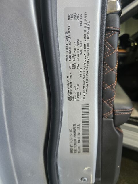 2022 Jeep Grand Cherokee Summit Reserve