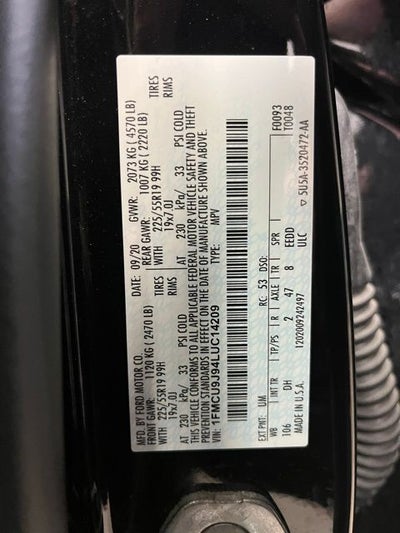 2020 Ford Escape Titanium