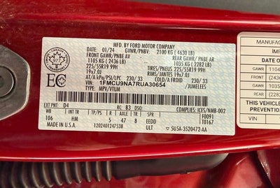 2024 Ford Escape ST-Line Select