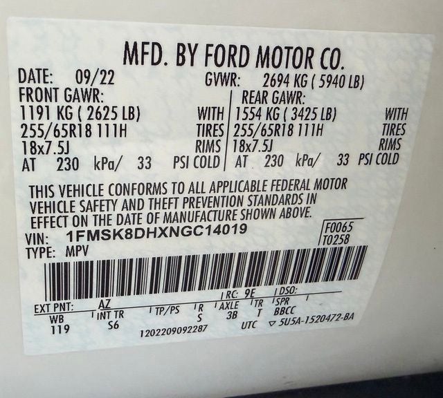 2022 Ford Explorer XLT