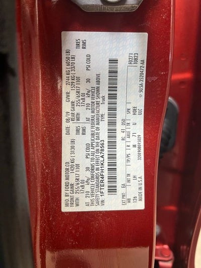 2019 Ford Ranger XLT