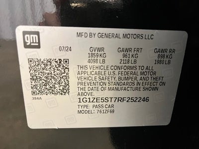 2024 Chevrolet Malibu LT 2LT