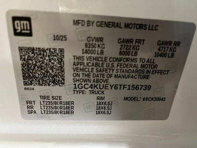 2026 Chevrolet Silverado 3500HD LTZ