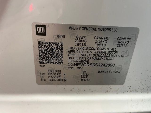 2025 Chevrolet Traverse LT 2LT