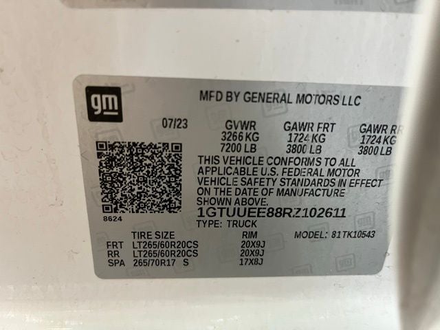 2024 GMC Sierra 1500 AT4