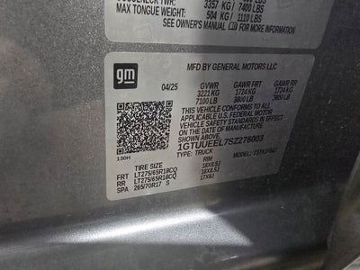 2025 GMC Sierra 1500 AT4