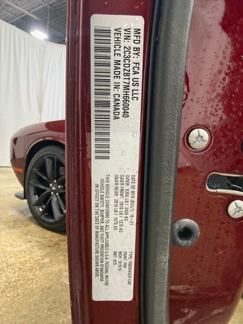 2021 Dodge Challenger R/T