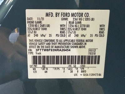 2022 Ford Maverick Lariat