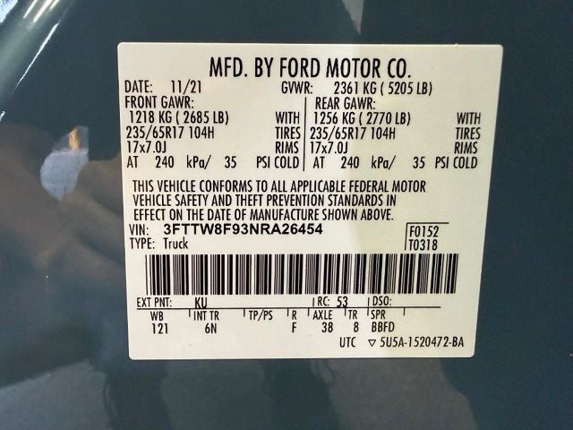 2022 Ford Maverick Lariat