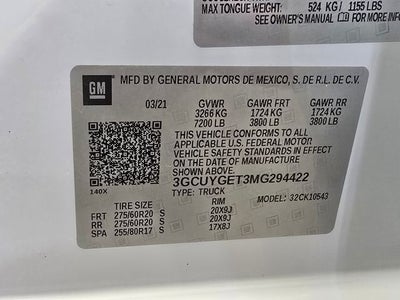 2021 Chevrolet Silverado 1500 LTZ