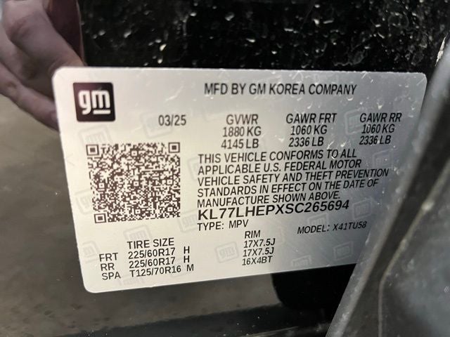 2025 Chevrolet Trax LT