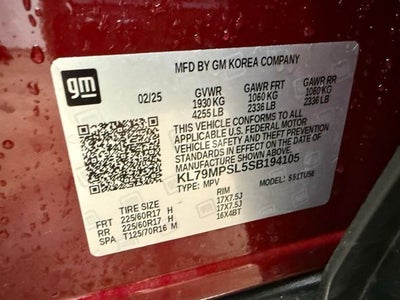 2025 Chevrolet TrailBlazer LT