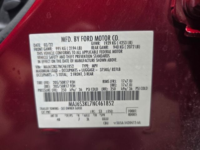 2022 Ford EcoSport Titanium