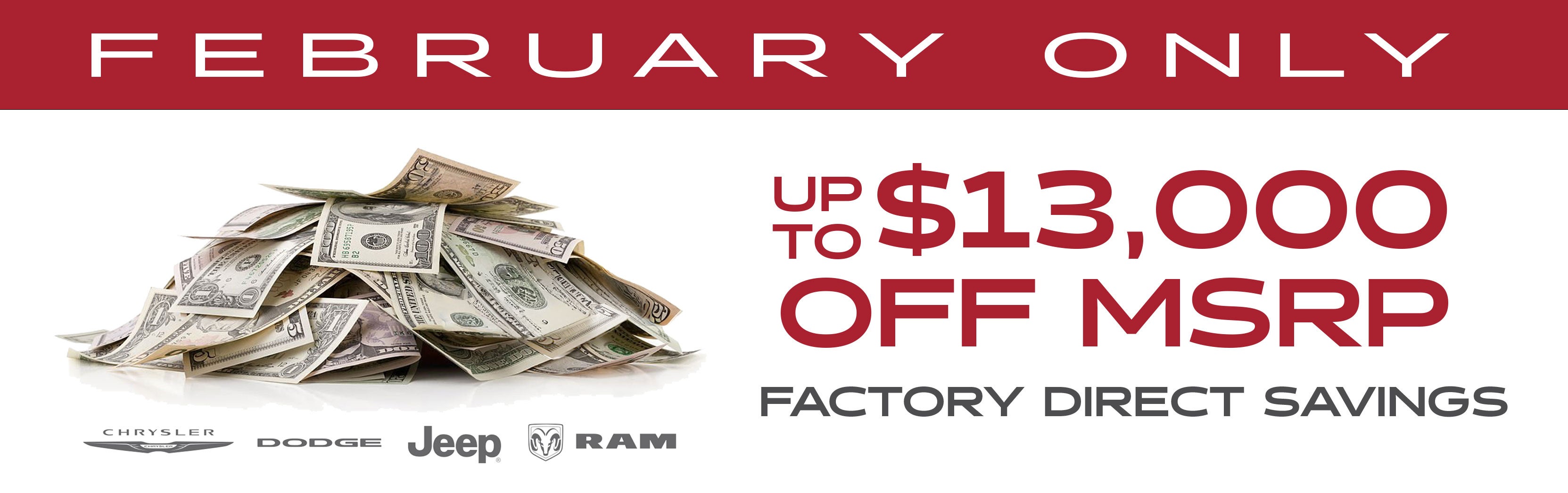 0% / 60months* - Select 2026 RAM 1500's