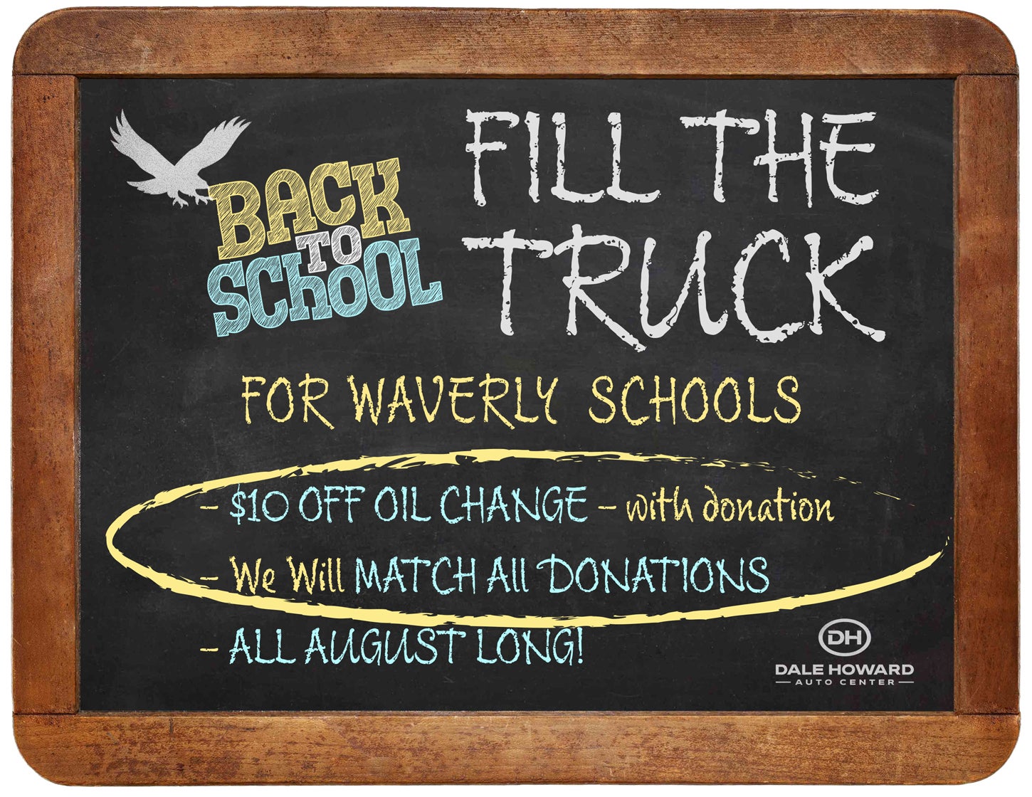 Back to School_Fill The Truck_Waverly-Shell-Rock Schools