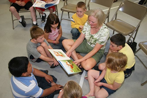 Dale Howard of Waverly kids learning