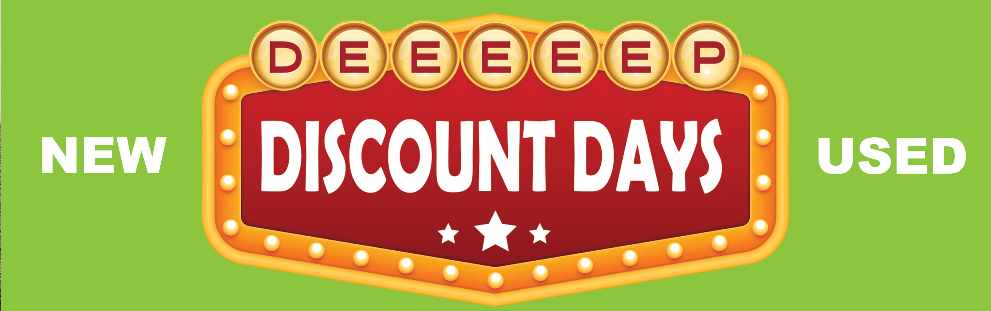 TOP DEALS ON NEW AND USED