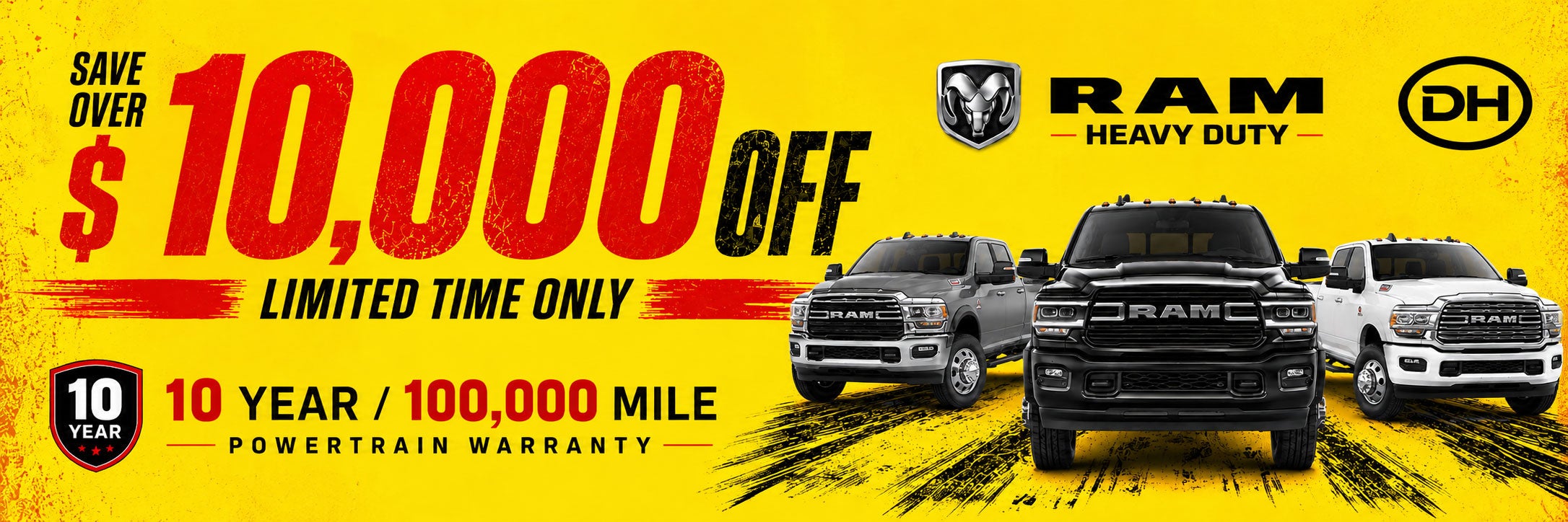 RAM Heavy Duty - up to $10,000 OFF 